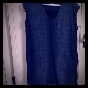 Anthropologie Denim tunic dress